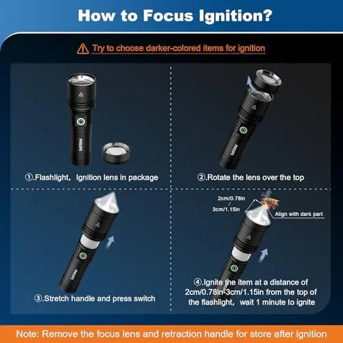 🎁Last Day 49% Off 🔦PHILIPS Safety Ignition Camping Light strong Flashlight